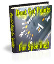 How to avoid speeding tickets
