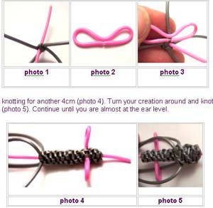 Learn How to make scoobies and scoubidou string strands